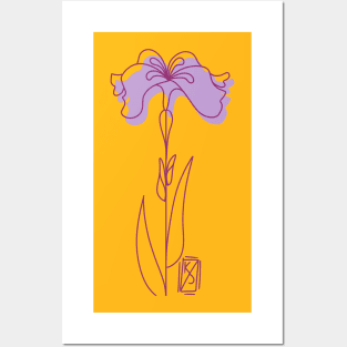 Wild Iris Posters and Art